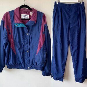 Vintage Tourney Gore-Tex Colorblock Track Suit L